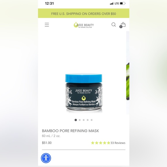 Juice beauty. Bamboo pore refining mask - Picture 2 of 2